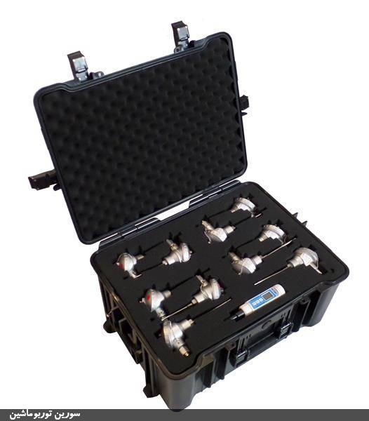 این مجموعه متشکل از 32 ابزاردقیق (ترانسمیتر دما و فشار) به همراه دستگاه اندازه‌گیری و داده‌برداری و پایش آنلاین به منظور تست عملکرد کمپرسور و سایر تجهیزات دوار است.